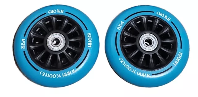 Slamm Nylon Core 100mm Ruote Scooter Stunt + Cuscinetti Abec 9 - Coppia - VENDITA!!!!