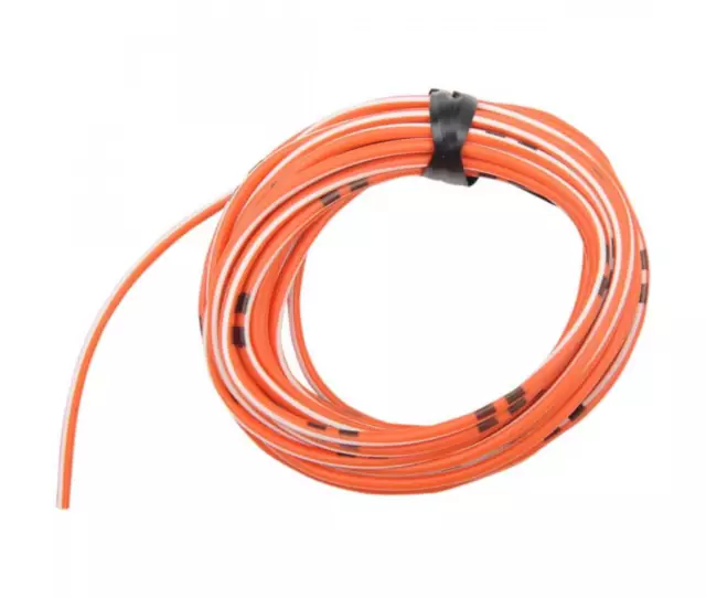 1 Rollo Cable Eléctrico 4 M- Naranja / BLANC-2120-0291