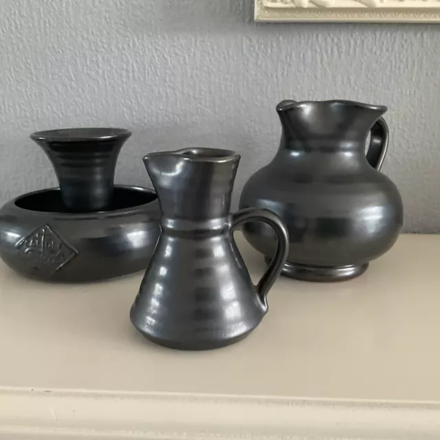 Lovely Set Of Caldey Island Prinknash Pottery Items