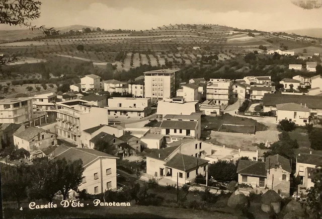 Casette d'Ete (Fermo Ascoli Piceno) cartolina viaggiata 1968