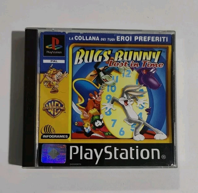 PS1 BUGS BUNNY Lost In Time Pal Italiano Playstation 1 Disco Ben Tenuto ...