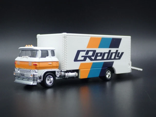 SAKURA SPRINTER CAR Transporter Hauler Greddy Rare 1:64 Scale Diecast ...