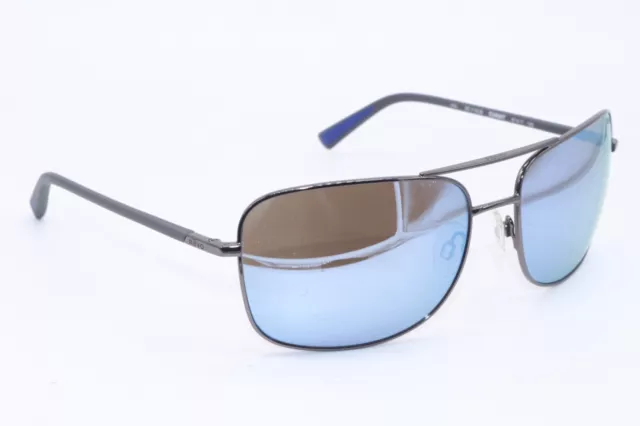 New Revo Re 1116 00 Summit Silver Grey Polarized Authentic Sunglasses 61-17