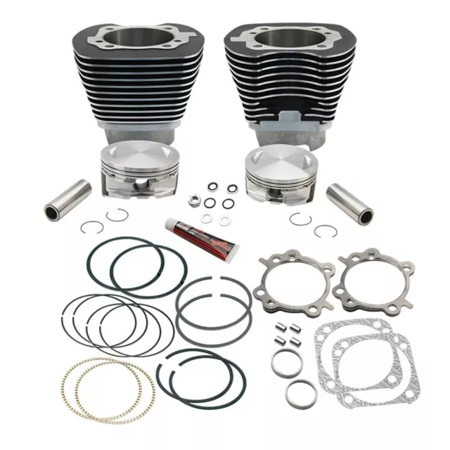 S&S Cycle 910-0222 Cylinder & Pistons Kit Harley Big Twin with 4 1/8" Bore Stock