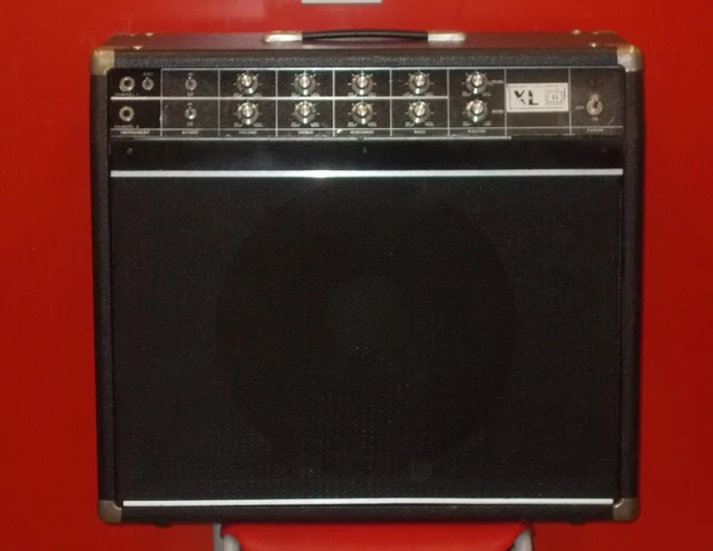 BARCUS BERRY vintage amp XL15 Jazz acoustic instruments 120 watts 15" speaker
