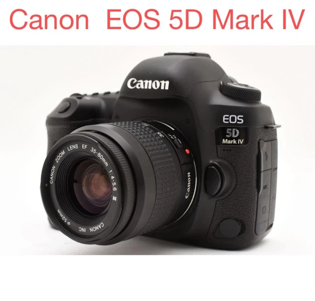 デジタルカメラ Canon EOS 5D Mark IV / Canon EF 35-80mm CANON EOS 5D Mark IV / EF 35-80mm $1,769.16 - PicClick CA