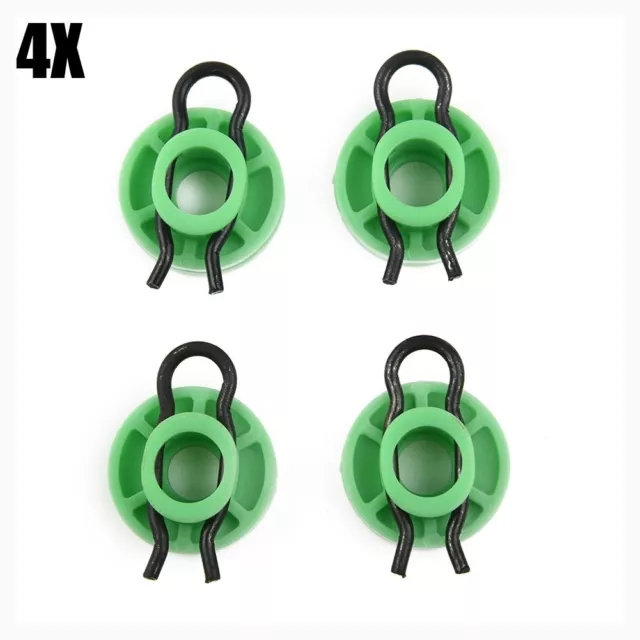 4PCS Front Power  Regulator Guide Roller Clip 4493433 For Saab 9-5 9-3 900