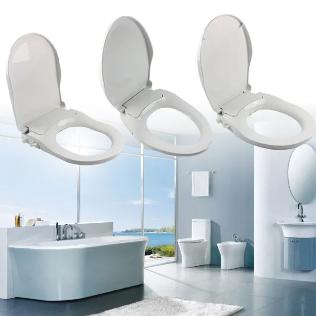 Sedile WC forma V/O/D con WC doccia bidet integrato per cura intima sedile WC