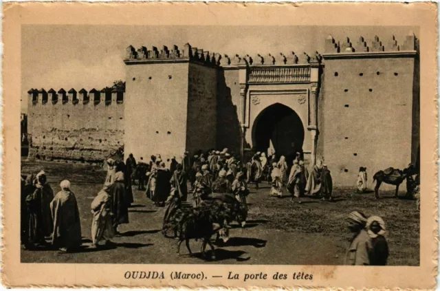 CPA AK OUDJDA - La Porte des Tetes MAROC (797239)