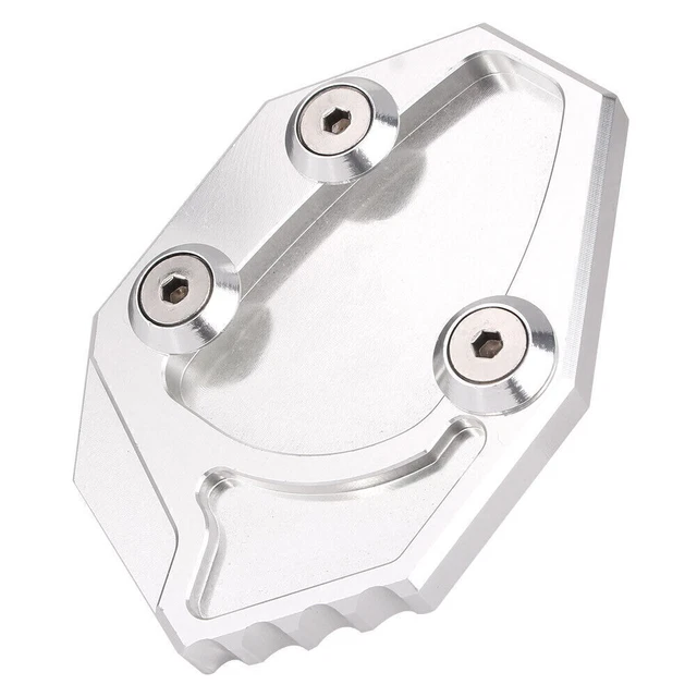 Tappetino cavalletto laterale argento per Kawasaki GTR1400 2008-11 ZX-4R 2011-12