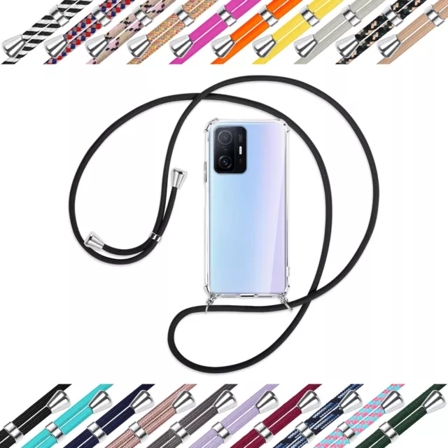 Collier (A) pour Xiaomi Mi 11T Coque avec cordon Bandoulière Etui