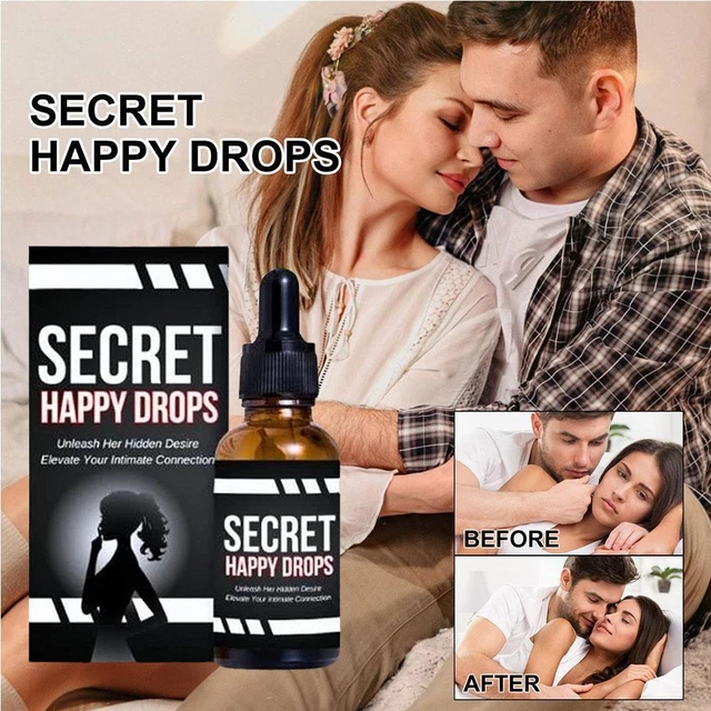 3X Pleasure Peak Oral-Drops,Secret Happy Drops, Oral-Drops