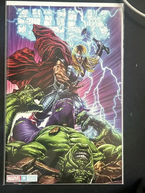 HULK #8 * NM+ * MICO SUAYAN EXCLUSIVE Trade VARIANT THOR VENOM HOMAGE SPIDERMAN
