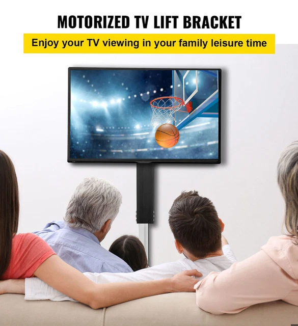 Support Mural TV PERLESMITH Pour écrans 26-55" - Fixation Solide VESA 400x400mm, Capacité 50 Kg