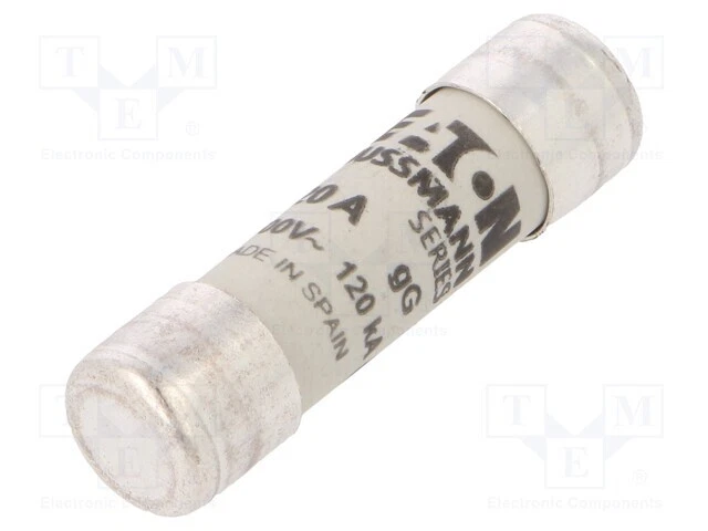 Gg 20A 500VAC 10,3x38mm Sécurité : Schmelz