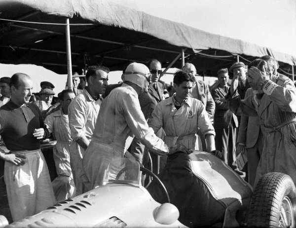 LOUIS CHIRON IN a Talbot-Lago T26C 1948 Motor Racing Old Photo 1 $10.00 ...