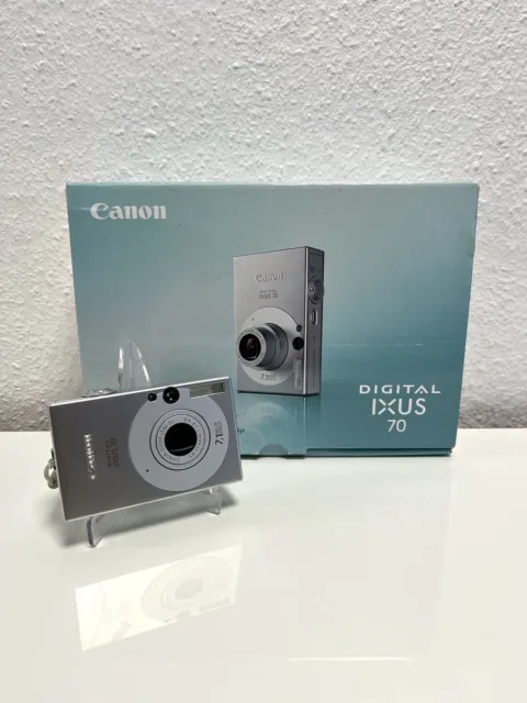 Canon IXUS 70 Silber / Kompakte Digitalkamera / Schöner Zustand ✅