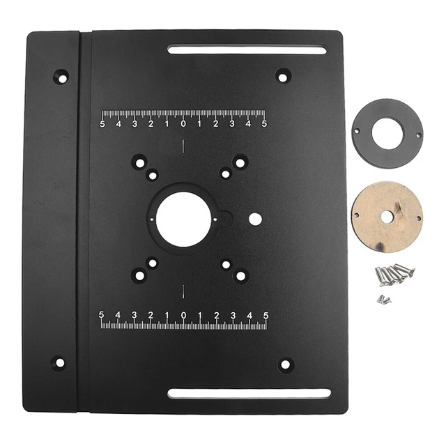 Base De Levage Pour Défonceuse En Alliage D'aluminium - Plaque D'insertion Pour Table