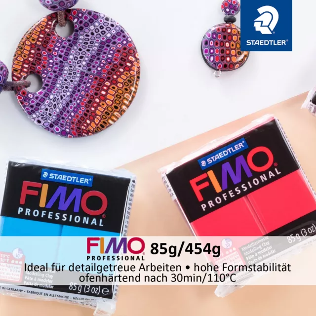 (1Kg = 41,06 EUR) Fimo Professional, 85g / 454g, hochwertige Modelliermasse