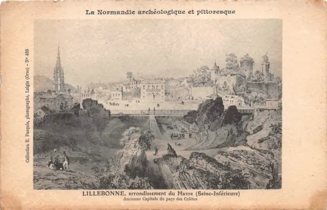 LILLEBONNE - arrondissement of Le Havre - archaeological and picturesque Normandy