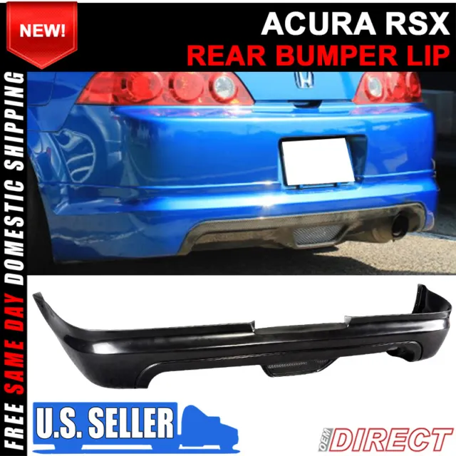 For 05-06 Acura RSX Coupe 2Dr Mugen Style PU Rear Bumper Lip Spoiler
