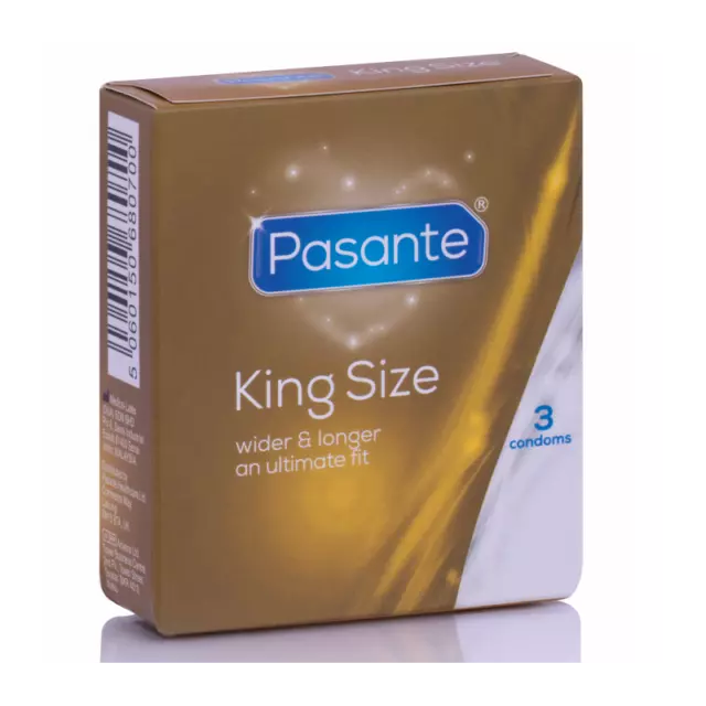 Préservatifs Pasante King Size Norme Ce Protection Mst