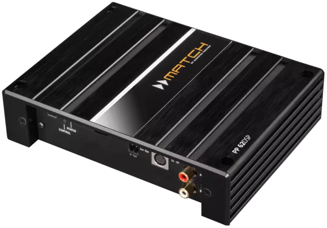 Match PP 62DSP 5/6 Channel plug and play car audio amplifier with DSP