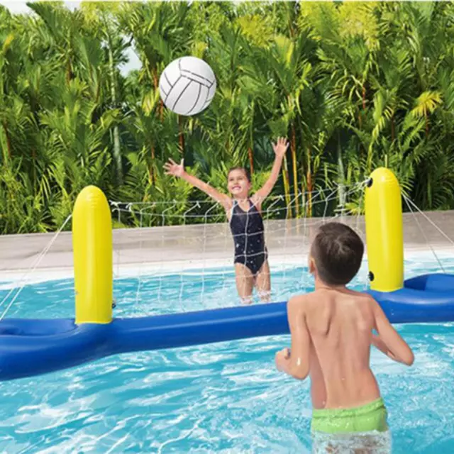 Ensemble De Volley-ball Gonflable Pour Piscine, Filet De Volley-ball