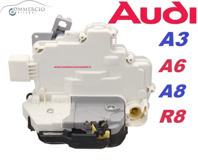 Serratura Elettrica Portiera Anteriore Sinistra Per Audi A3 / A6 Dal 2003 A 2013