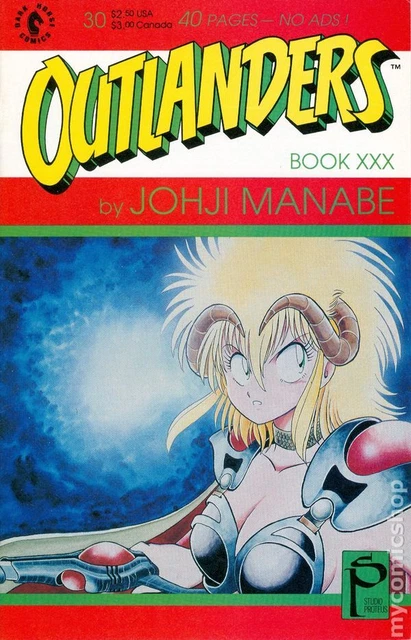 Outlanders #30 VF 1991 Stock Image