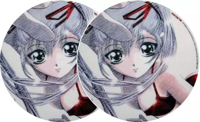 2x Slipmats Manga (Doppelpack) Slipmat für Plattenspieler Turntable NEU&OVP