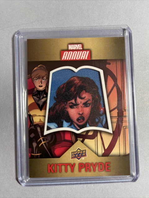 KITTY PRYDE 2016 Upper Deck Marvel Comics Annual Xmen Character Patch SP #CP-11