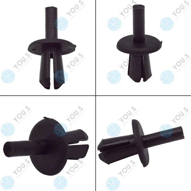 10x Wheelbox Mounting Clips For Renault Megane IV & Scenic – YOU.S OEM-Style (77 03 077 435)
