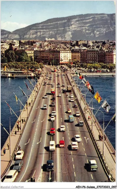 Aehp6-0488- Suisse - Geneve - Le Pont Du Mont-Blanc