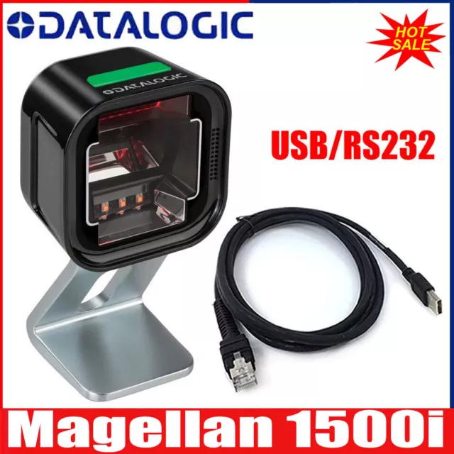 Datalogic Magellan 1500i 1D 2D Präsentation Barcode Scanner mit USB/RS232 Kabel