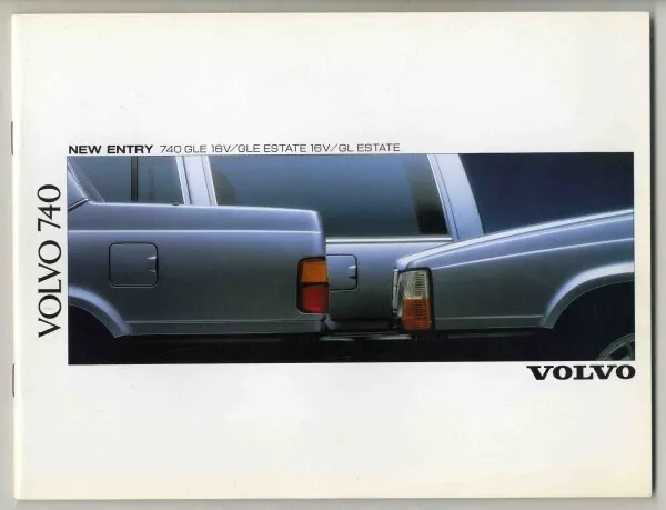 B4111 93.8 Volvo 740 Catalog