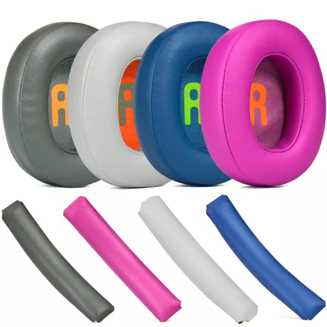 Memory Foam Ear Pads Cushions Cover Headband Pad for JBL JR460NC Earphones