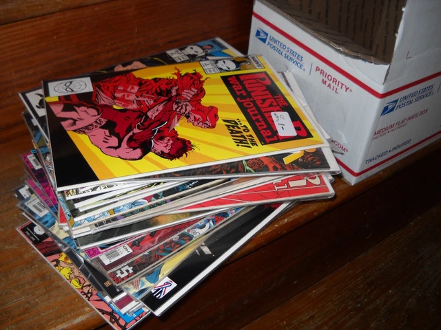 48 NM Comics Mostly PUNISHER Titles!  War Journal/Zone Old New Marvel Lot#536
