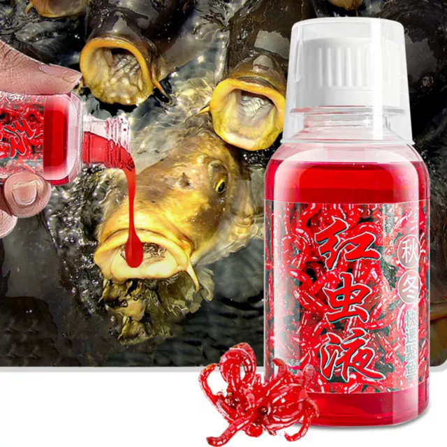100ML STRONG FISH Attractant Concentrated Red Worm Liquid Fish Bait  Additive $5.99 - PicClick AU