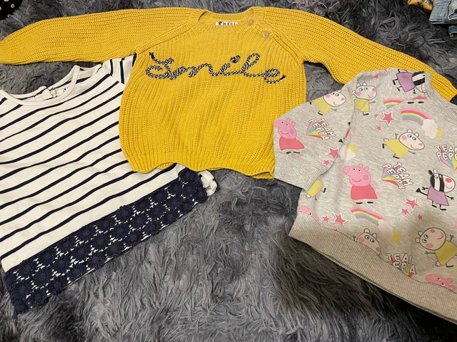 Maglione bambina pacchetto taglia 12-18 mesi