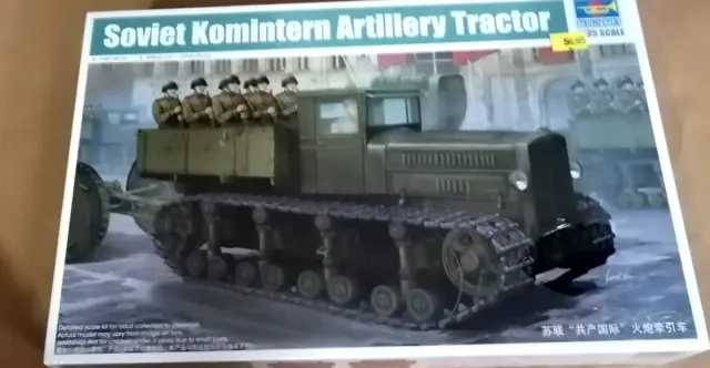 Trumpeter 1/35  Soviet Komintern Artillery Tractor  Kit 05540 New Sealed