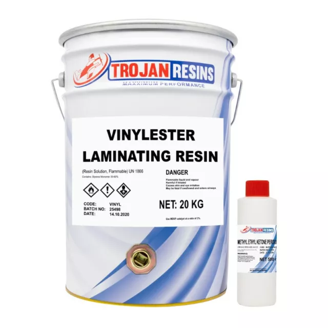 VINYLESTER Laminating Resin 20kg + Catalyst