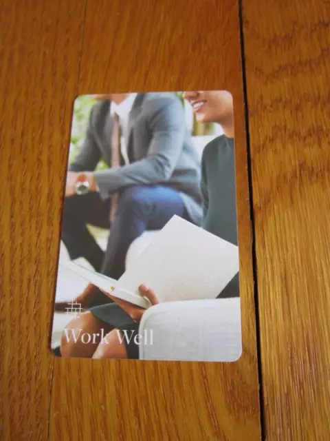 Hotel Key Card Westin WORK WELL Photo Collectible FREE SHIP