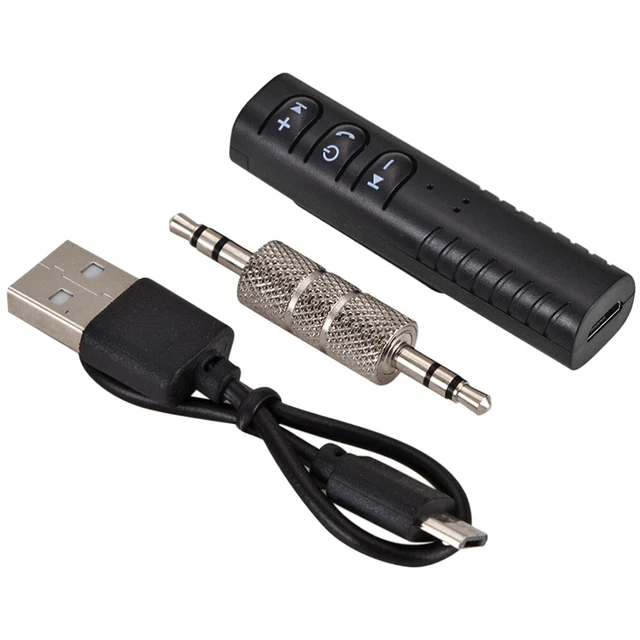3,5 mm Jack AUX Kit de voiture sans fil Mini Lavalier Musique mains