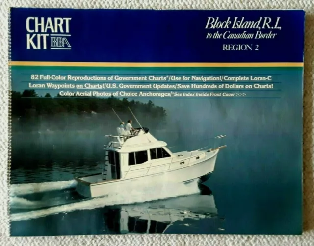 BBA Chart Kit, Block Island, RI to the Canadian Border-Region 2 Seventh Edition