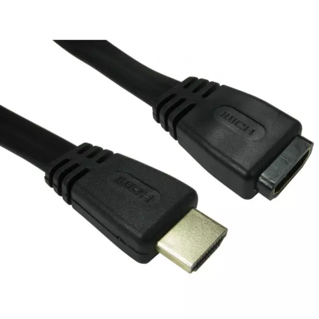 1m HDMI Plat Haute Vitesse avec Ethernet Câble Extension