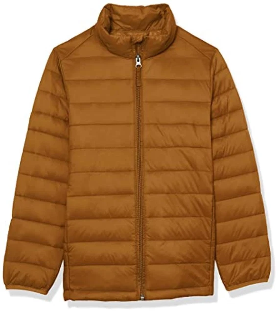 (TG. 6-7 anni) Amazon Essentials Piumino Ripiegabile Impermeabile Leggero Bambin