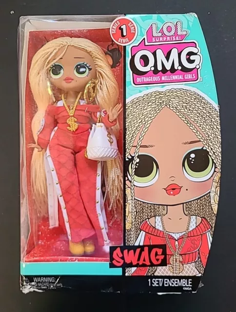 LOL Surprise OMG Series 1 SWAG Fashion Doll & Accessories DAMAGED BOX