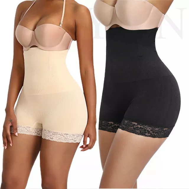 Women Tummy Control Shapewear High-Waist Slimming Panties Shorts Body Shaper