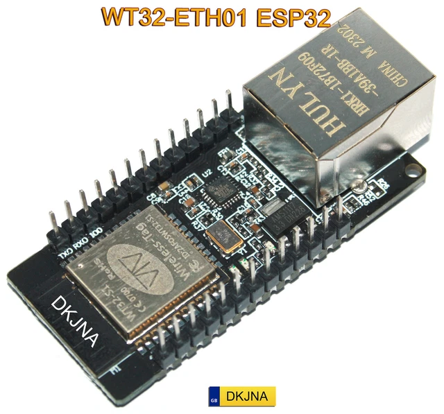 CARTE DE DÉVELOPPEMENT Bluetooth module WT32ETH01 ESP32 Module